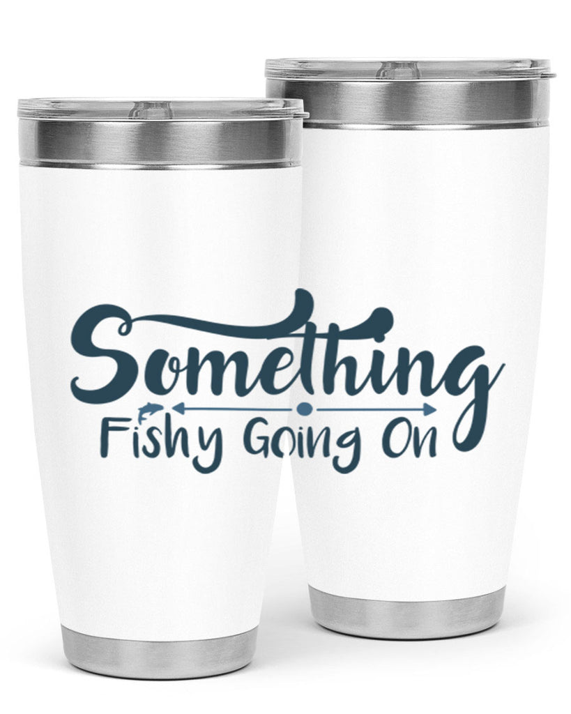 something 36#- fishing- Tumbler