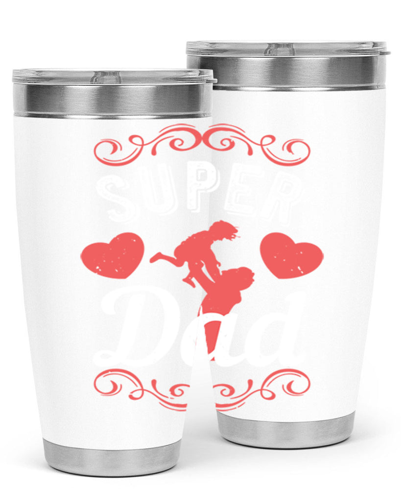 super dad 178#- fathers day- Tumbler