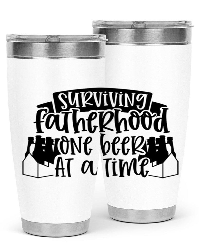 surviving fatherhood one beer at a time 19#- fathers day- Tumbler