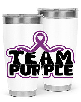 team purple 216#- alzheimers- Tumbler