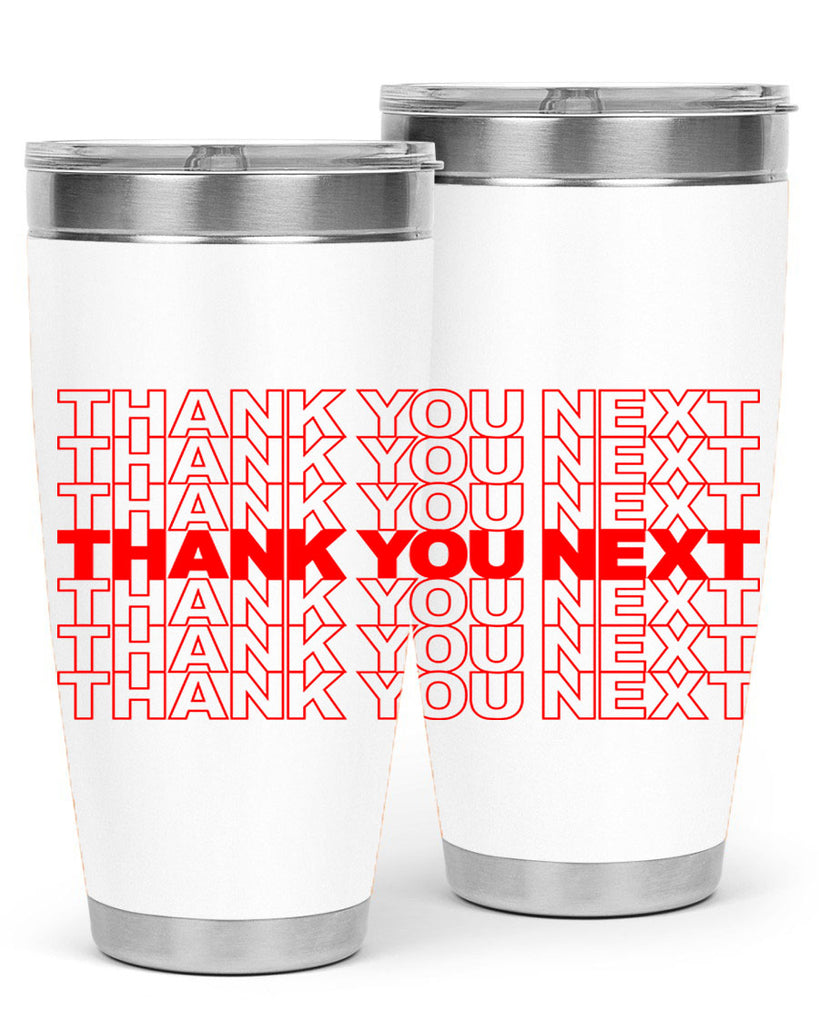 thank you next 22#- black words phrases- Cotton Tank