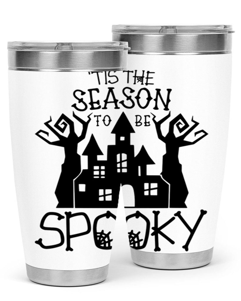 tis the season to be spooky 100#- halloween- Tumbler