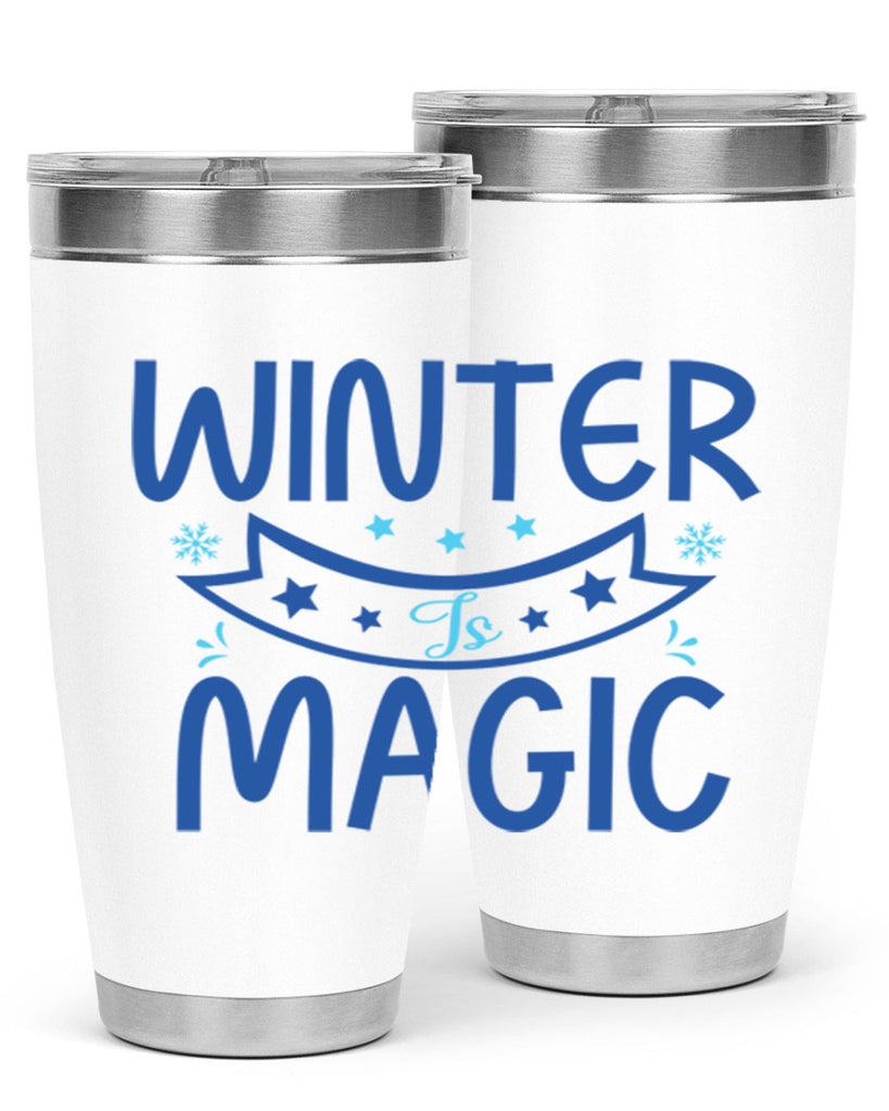 winter is magic 508#- winter- Tumbler