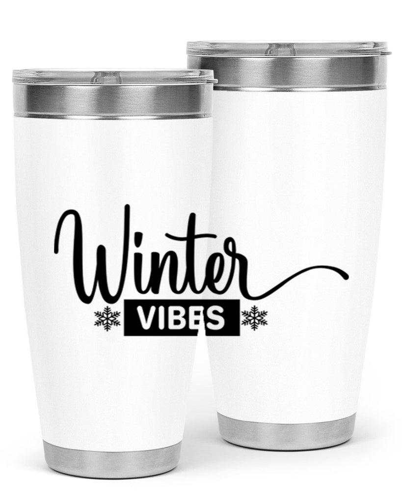 winter vibes 544#- winter- Tumbler