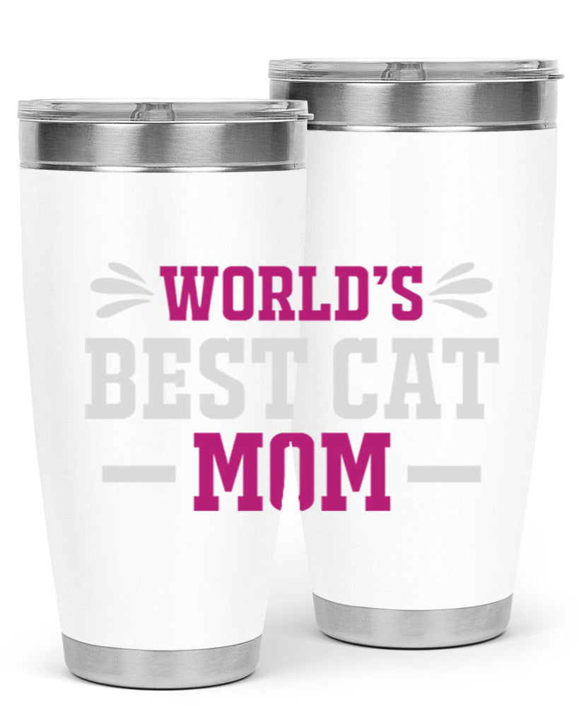 world’s best cat mom 17#- mom- Tumbler