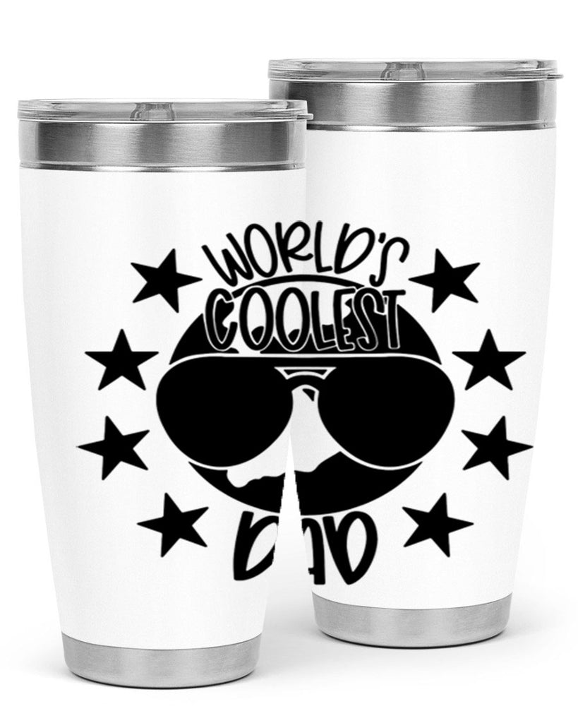worlds coolest dad 11#- fathers day- Tumbler