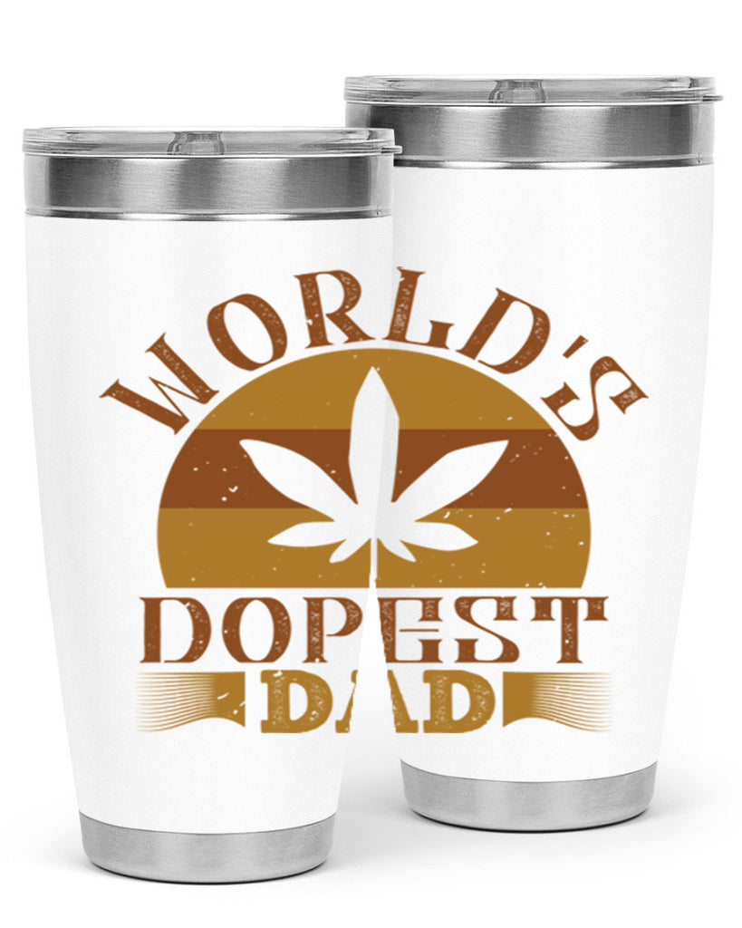 worlds dopest dad 145#- fathers day- Tumbler