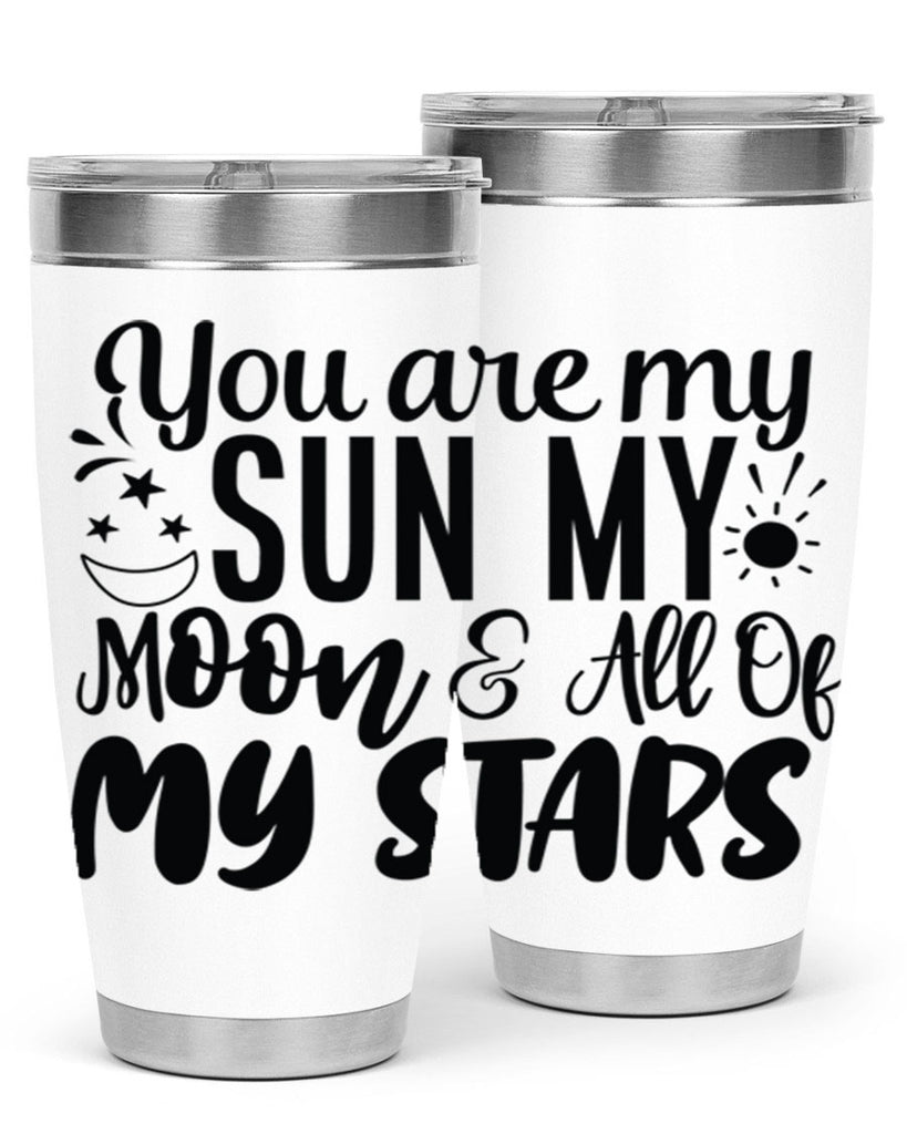 you are my sun my moon all of my stars 4#- family- Tumbler