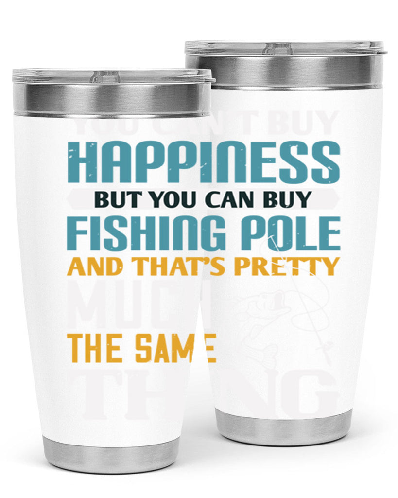 you cant buy happiness 3#- fishing- Tumbler