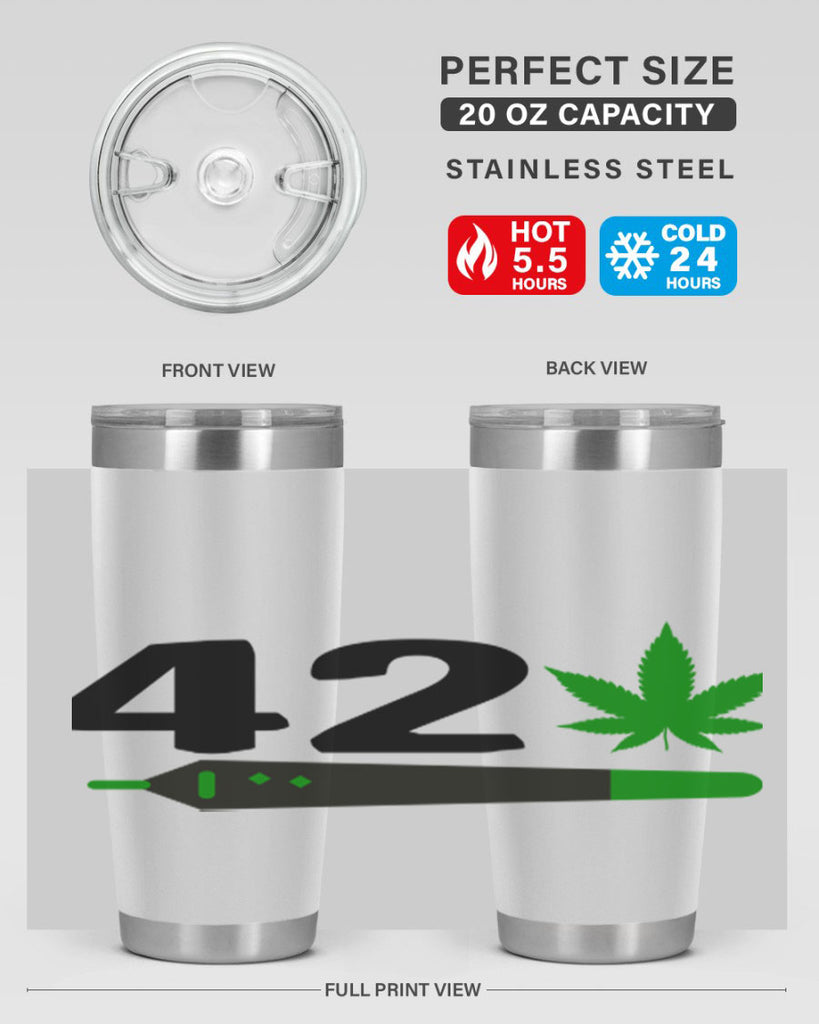 420 weed pen 3#- marijuana- Tumbler