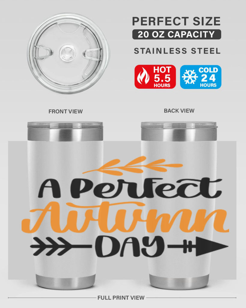A Perfect Autumn Day 470#- fall- Tumbler