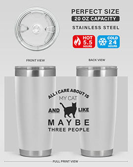 All I Care About is Style 26#- cat- Tumbler