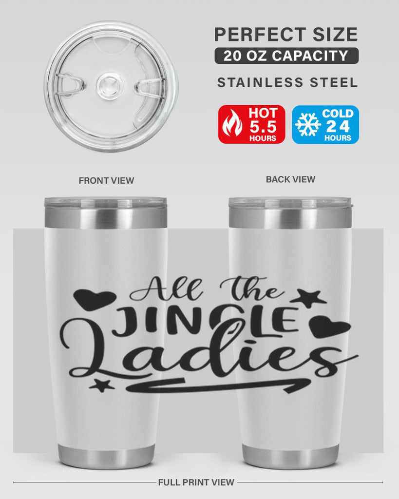 All The Jingle Ladies 4#- fashion- Cotton Tank