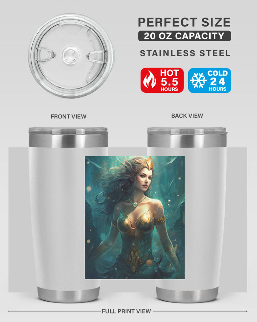 Aquarius 52#- zodiac- Tumbler