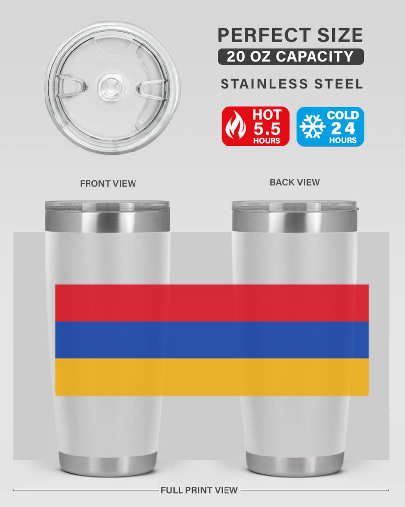 Armenia 190#- world flags- Tumbler