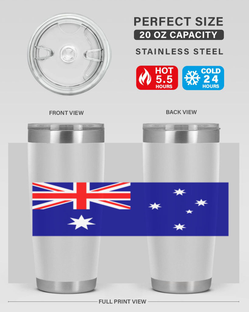 Australia 189#- world flags- Tumbler