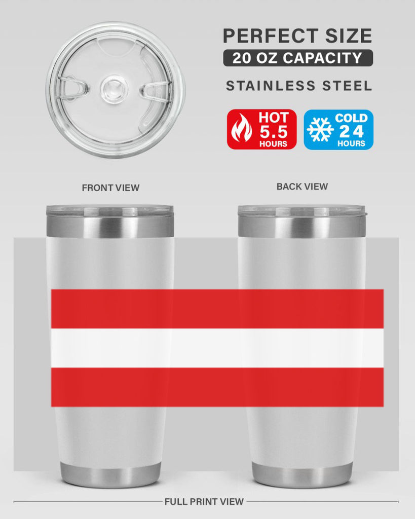 Austria 188#- world flags- Tumbler