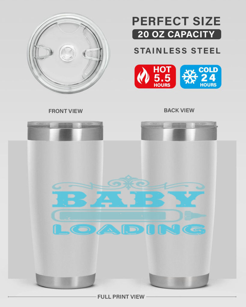 Baby Loading Style 49#- baby shower- tumbler