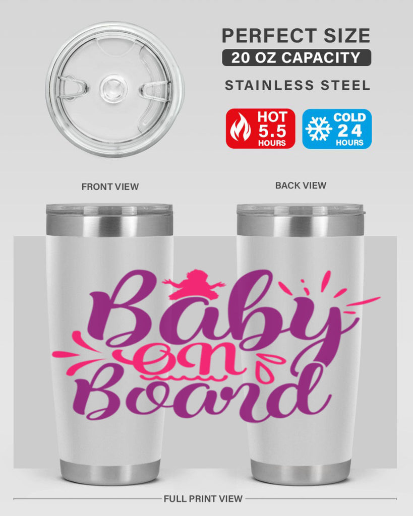 Baby On Board Style 289#- baby- tumbler