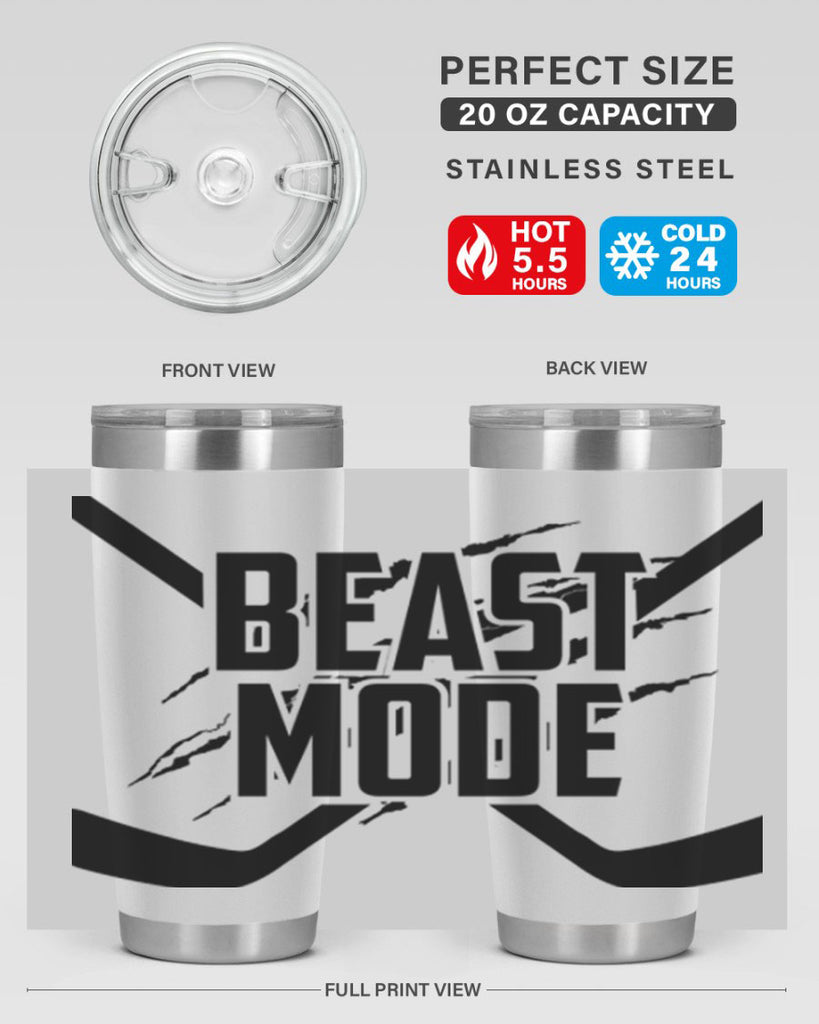 Beast mode 1426#- hockey- Tumbler