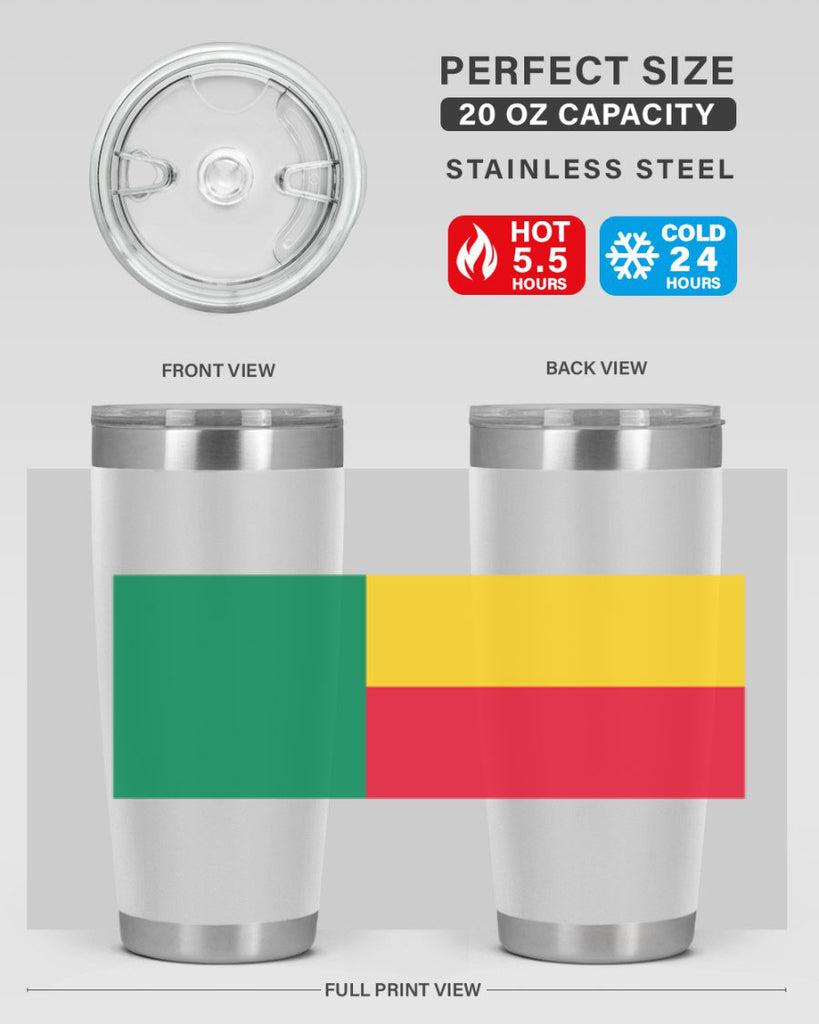 Benin 179#- world flags- Tumbler