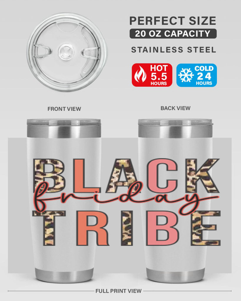 Black friday tribe 46#- fall- Tumbler