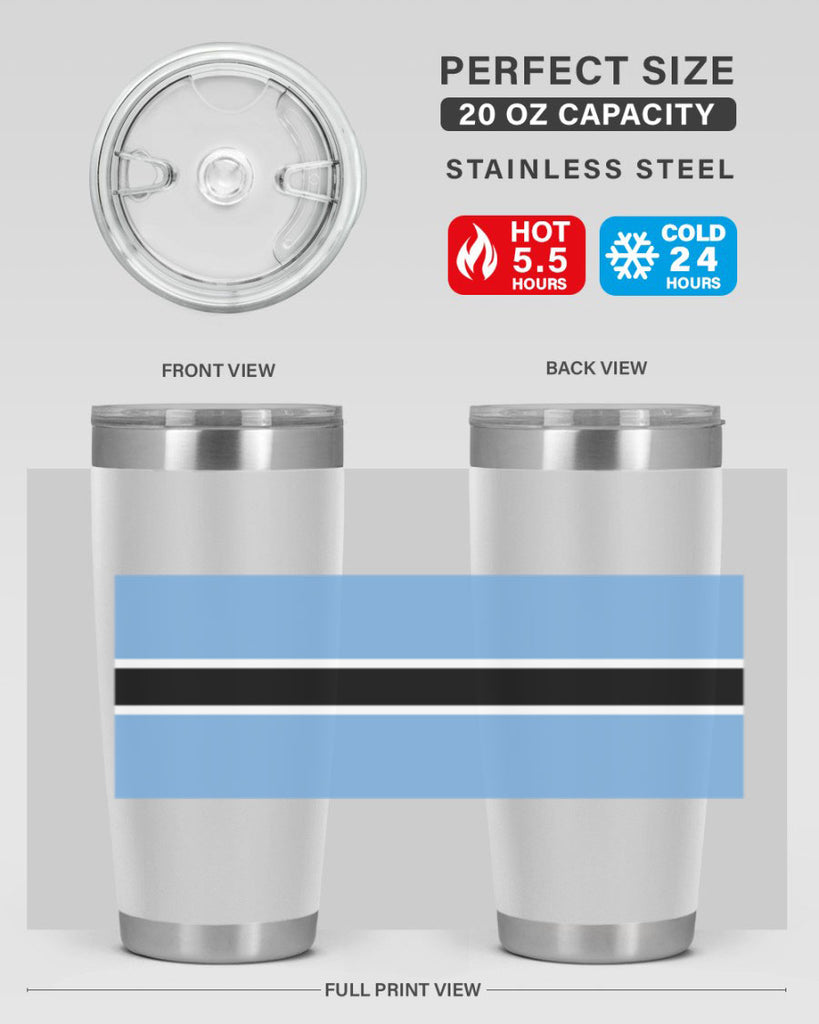 Botswana 175#- world flags- Tumbler