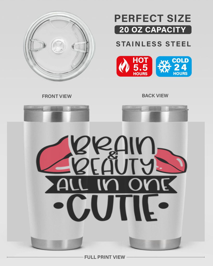 Brain Beauty All In One Cutie Style 127#- make up- Tumbler