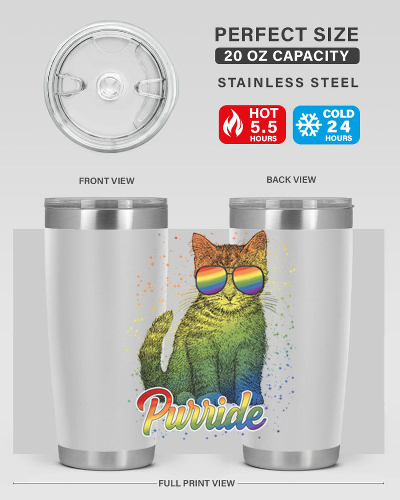 Cat Purride Lgbt Flag  Png 57#- lgbt- Tumbler