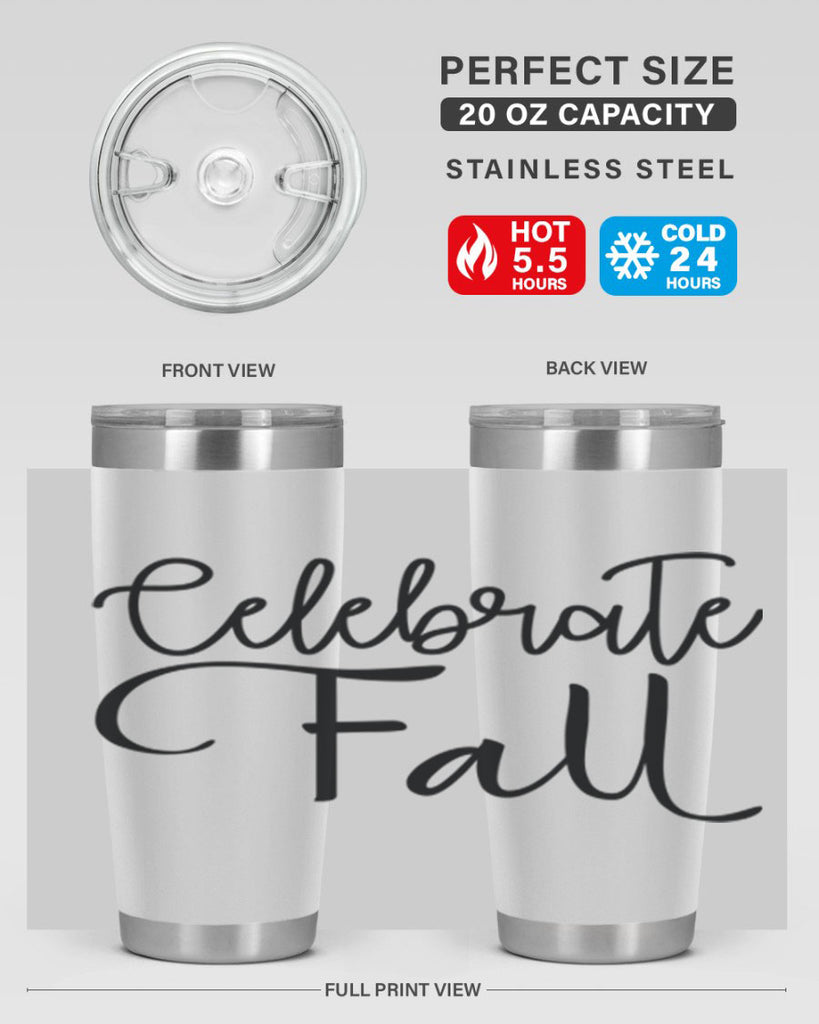 Celebrate Fall 60#- fall- Tumbler