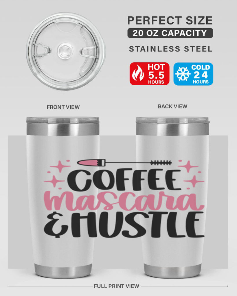 Coffee Mascara Hustle Style 109#- make up- Tumbler