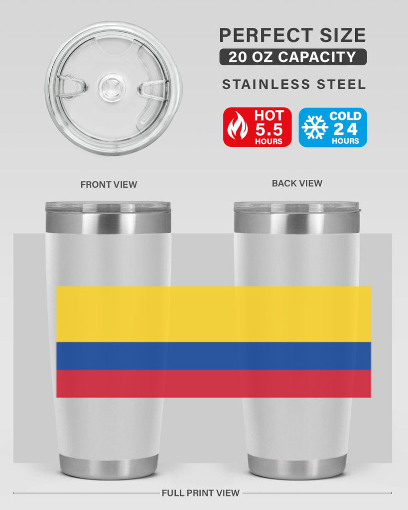 Colombia 161#- world flags- Tumbler