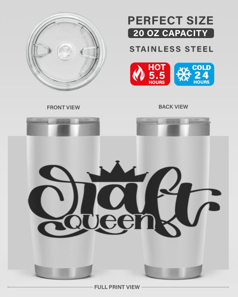 Craft Queen 37#- crafting- Tumbler