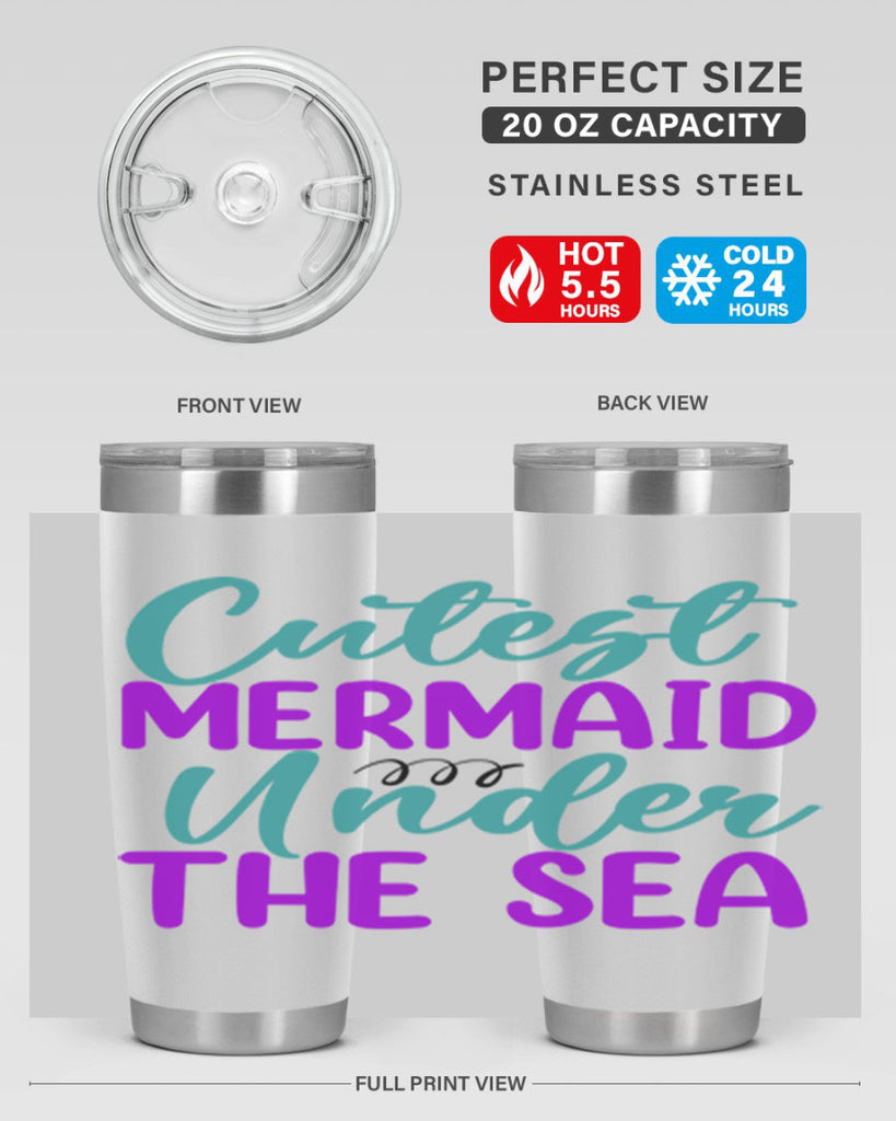 Cutest Mermaid Under The Sea 89#- mermaid- Tumbler