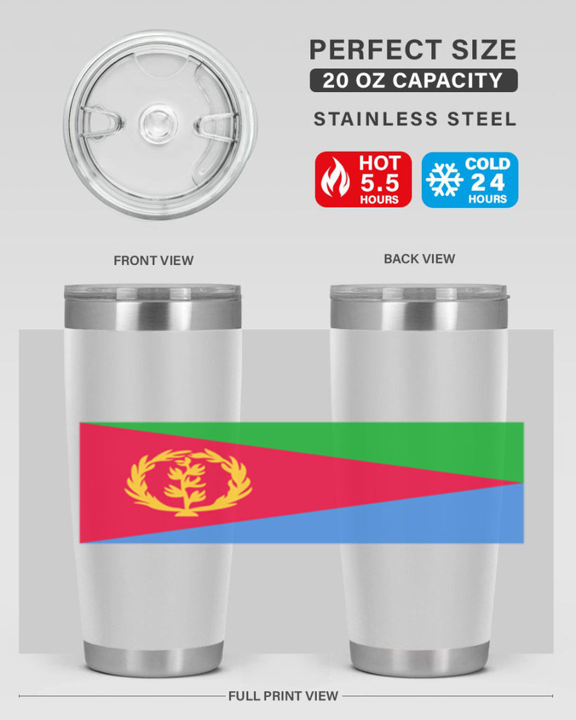 Eritrea 143#- world flags- Tumbler