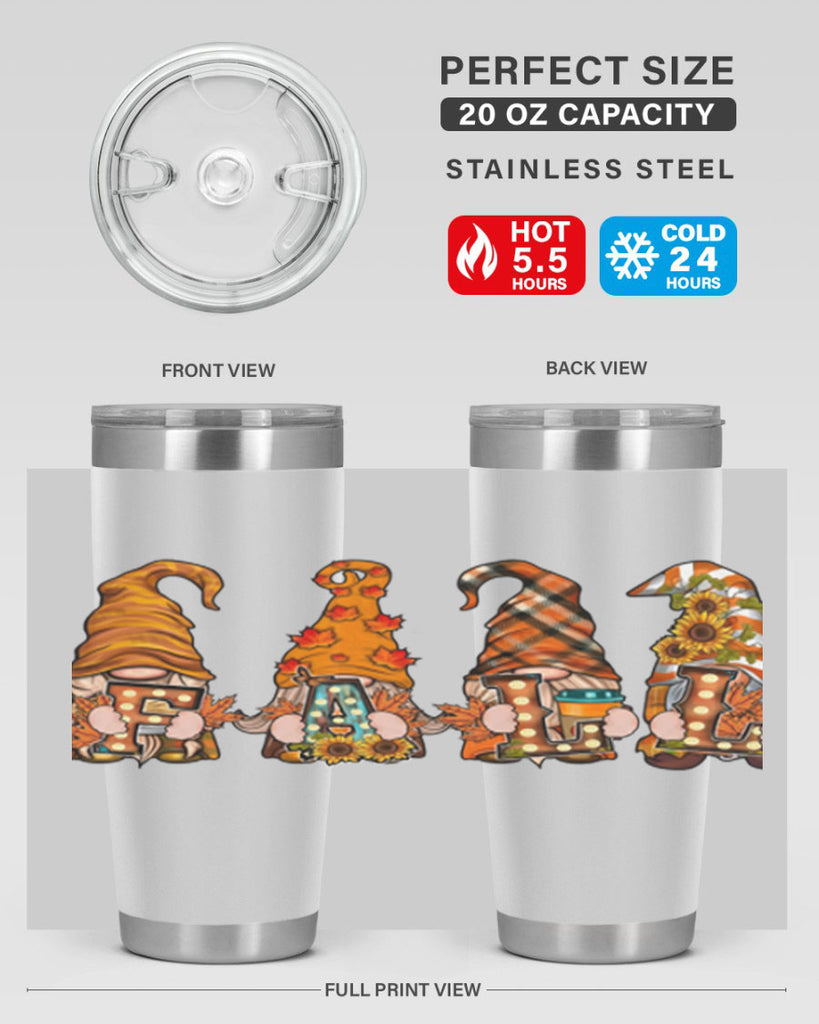 FALLGnomeAutumn 149#- fall- Tumbler