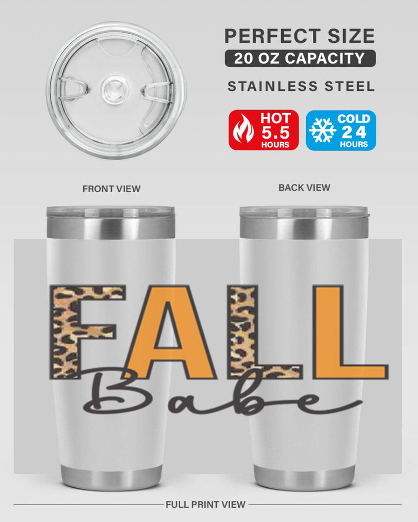 Fall Babe 87#- fall- Tumbler