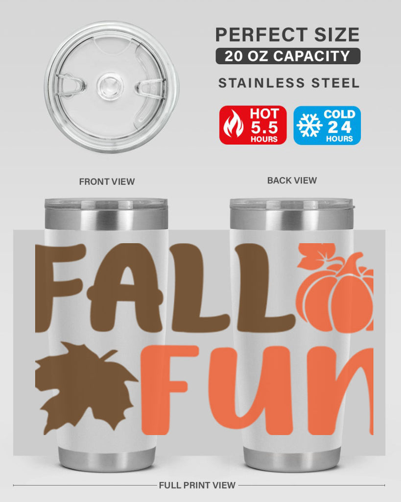 Fall Fun 102#- fall- Tumbler
