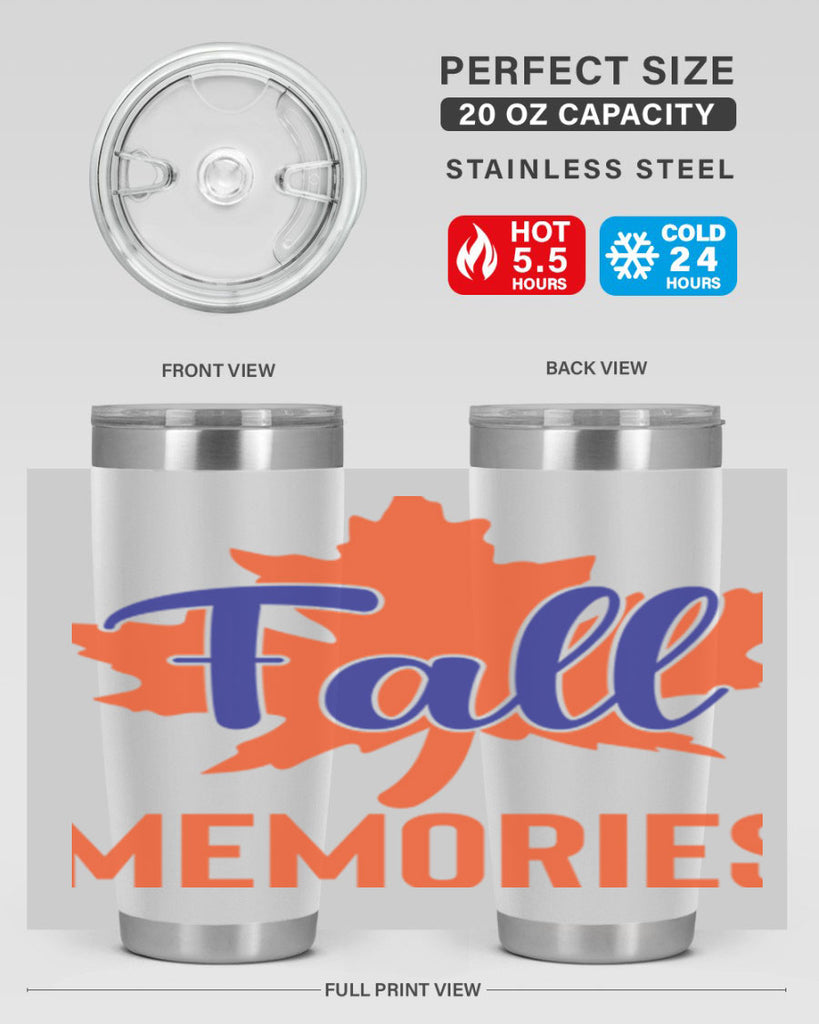 Fall Memories 124#- fall- Tumbler
