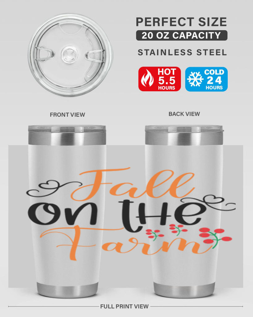Fall On The Farm 125#- fall- Tumbler
