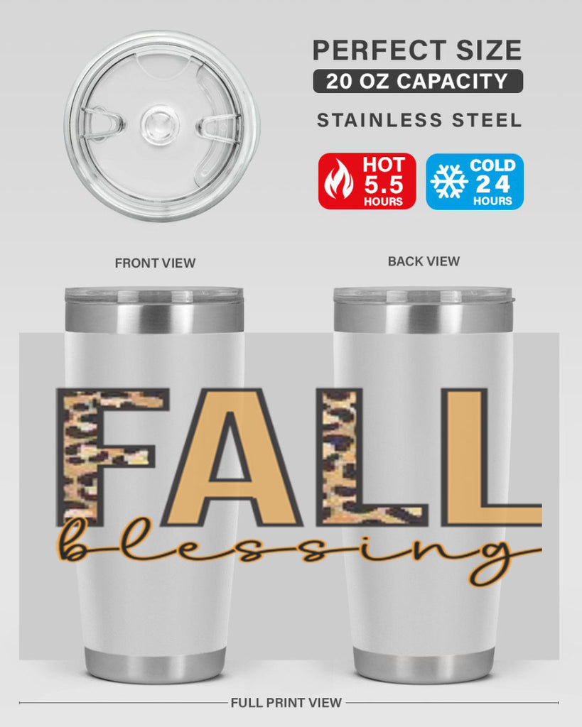 Fall blessing 90#- fall- Tumbler