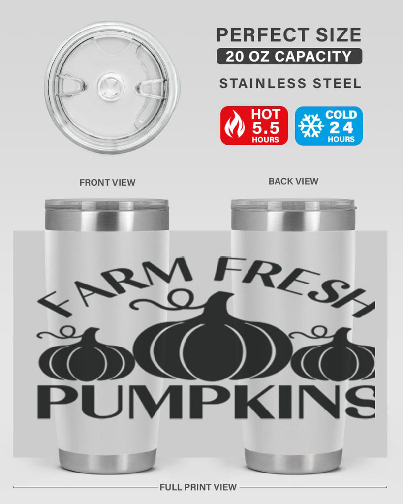 Farm Fresh Pumpkins 176#- fall- Tumbler