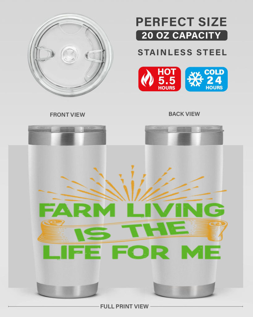 Farm living is the life for me 1#- farming and gardening- Tumbler