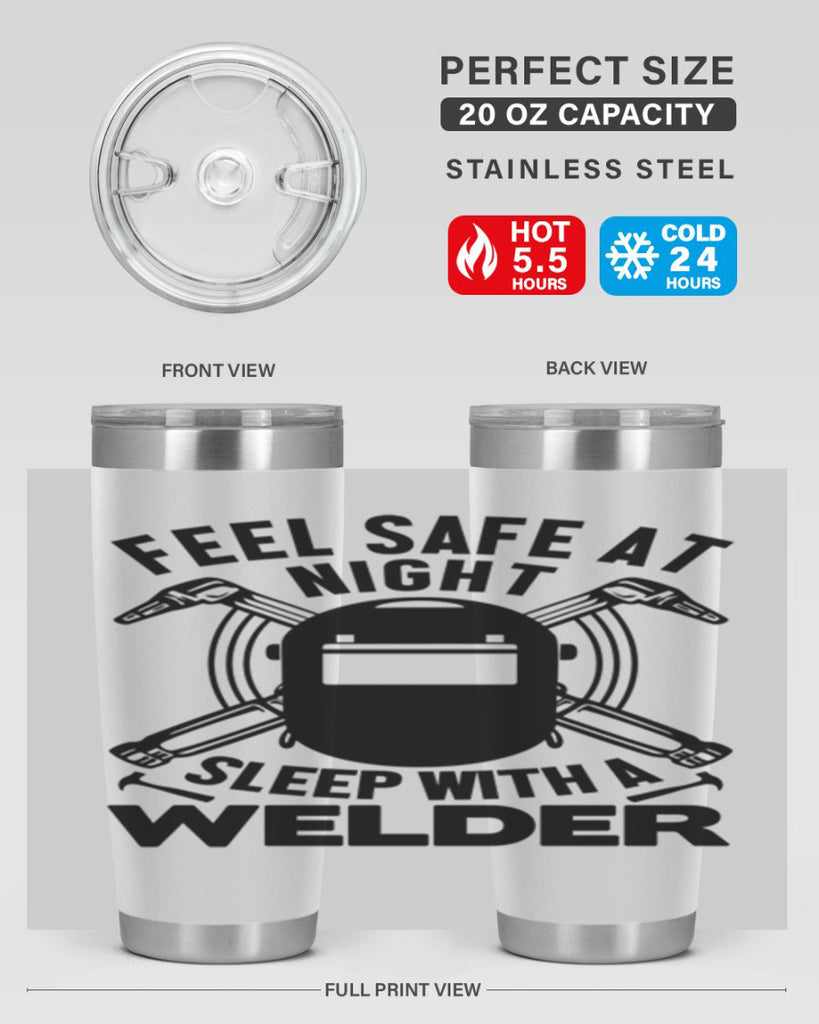 Feel safe at night Style 9#- welder- tumbler