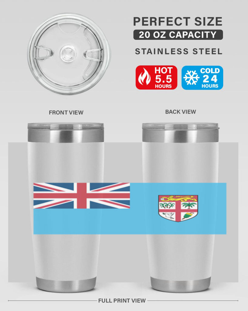 Fiji 139#- world flags- Tumbler