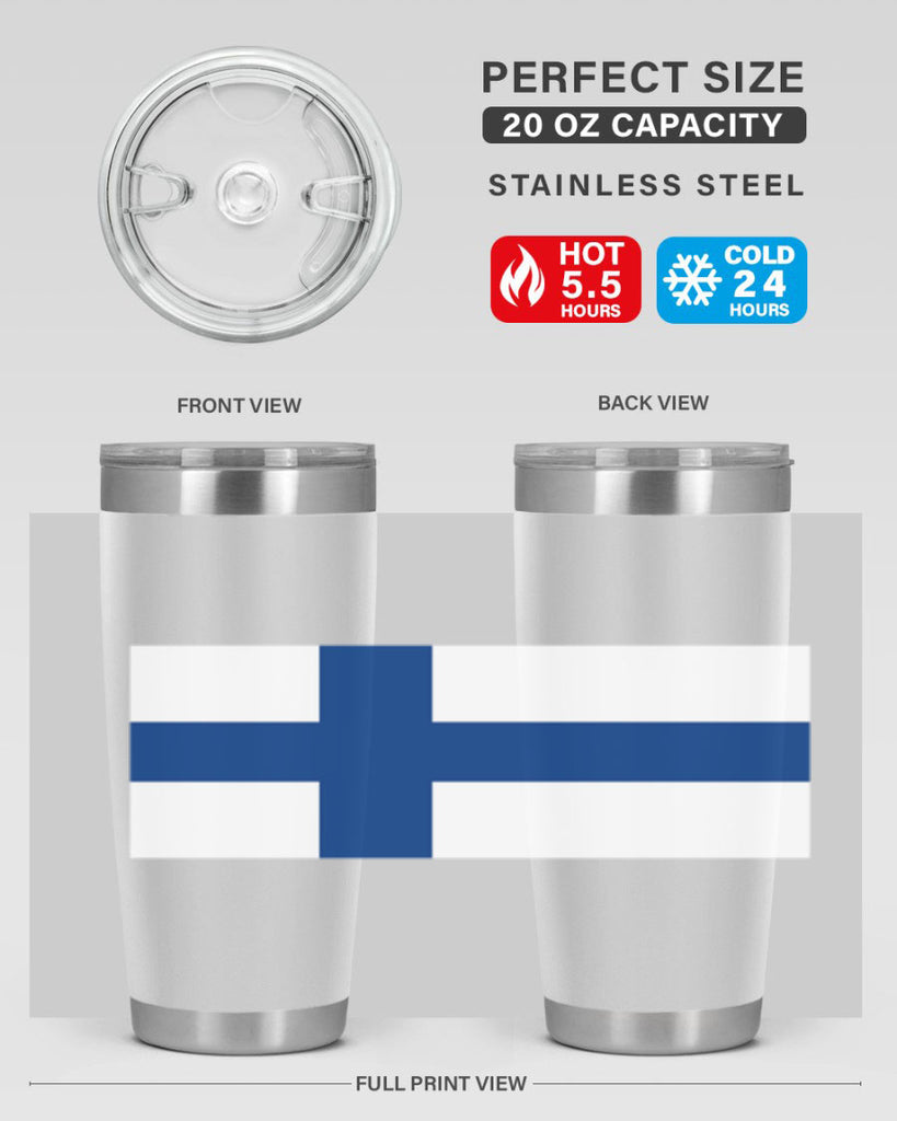 Finland 138#- world flags- Tumbler