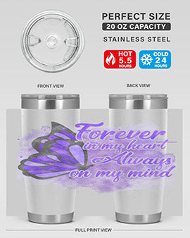 Forever In My Hear Alzheimer 149#- alzheimers- Tumbler