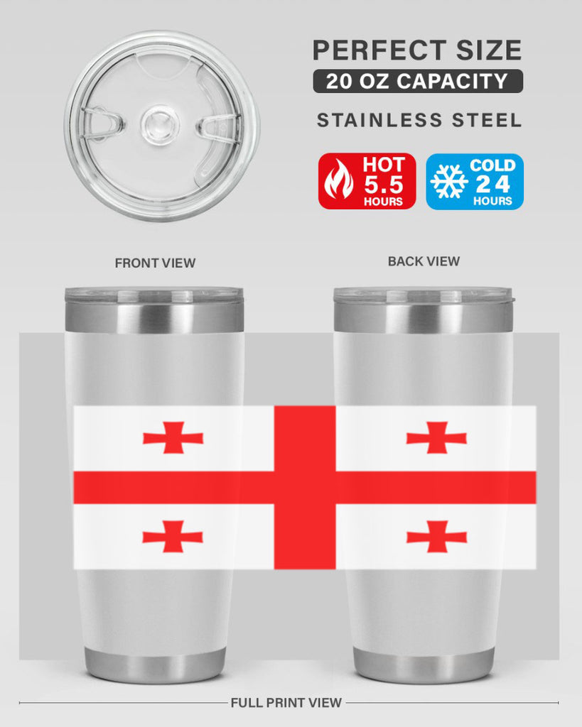 Georgia 134#- world flags- Tumbler