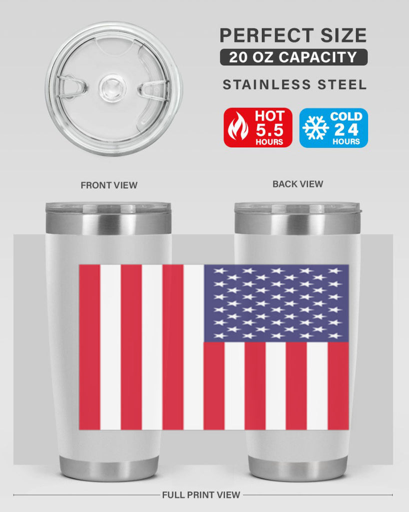 Grunge Flag 53#- Us Flags- Tumbler