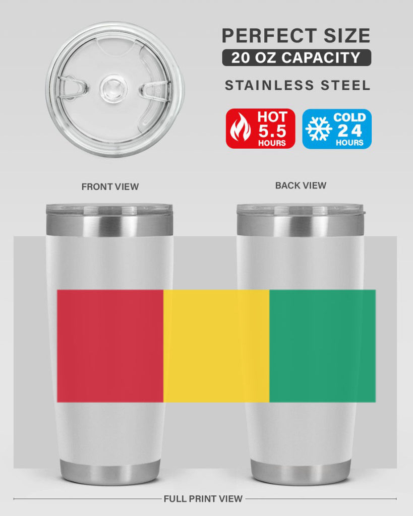 Guinea 127#- world flags- Tumbler